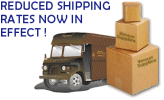 Reduced Shipping Rates In Effect