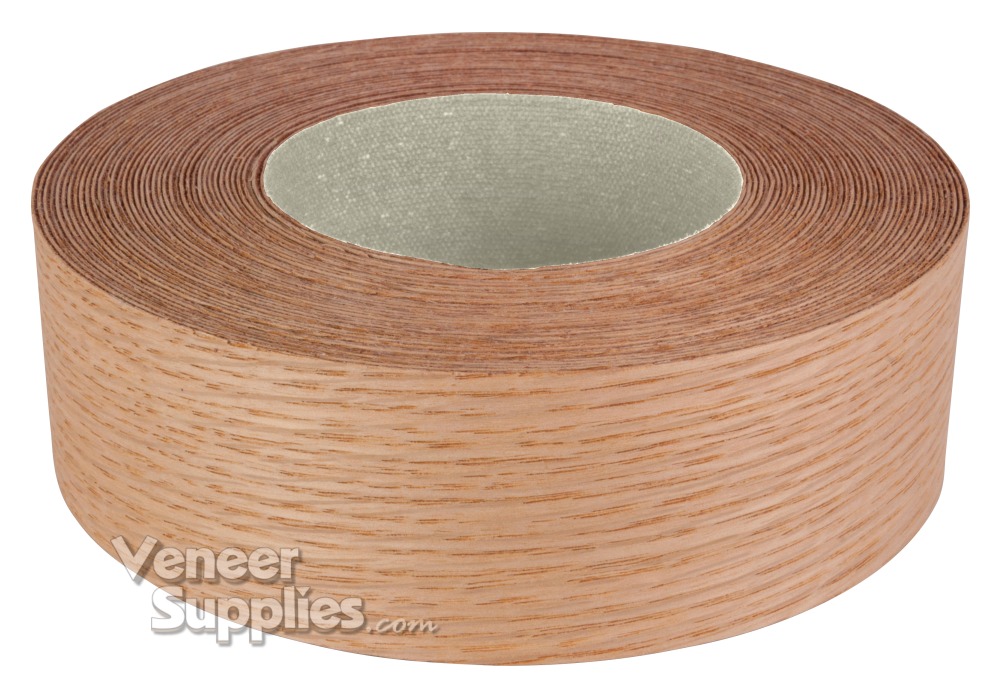 Pre Glued Iron on Stained Oak Melamine Edging Tape Fast Dispatch* 22mm x 5metres *Free Postage
