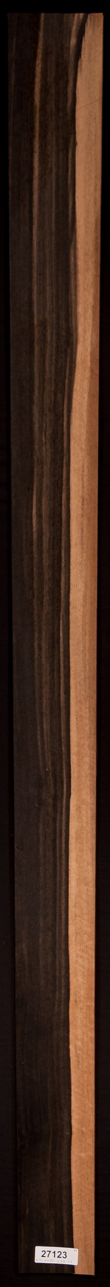 Ebony Veneer : Brown Quartered Ebony V-Tec Wood Veneer Sheets
