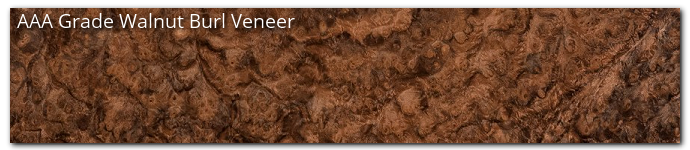 AAA Grade Walnut Burl Veneer