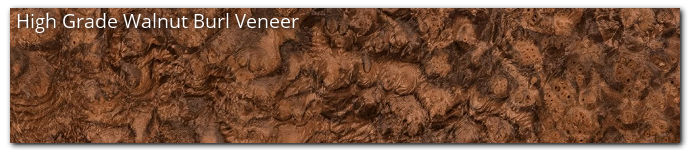 High Grade Walnut Burl Veneer