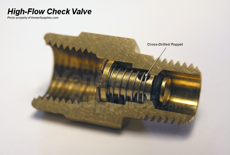 Vacuum Pump NEW 1/4 Male Flare Brass Check Body Check Valve Kit 
