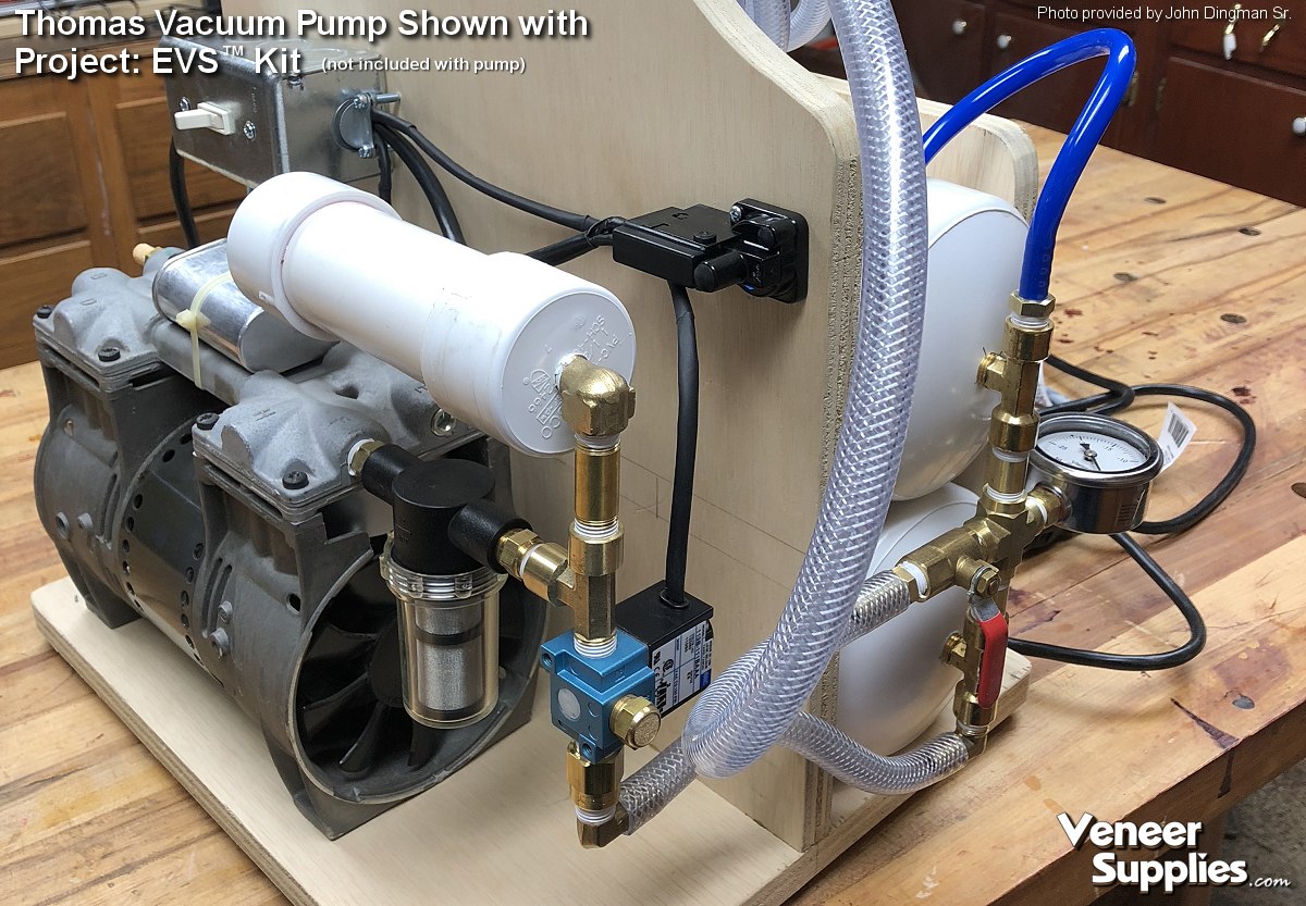 Rebuilt Thomas 3.15 CFM Vacuum Pump 138.00 each